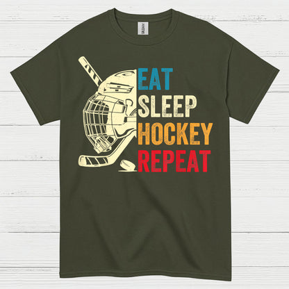 Eat Sleep Hockey Repeat T-Shirt
