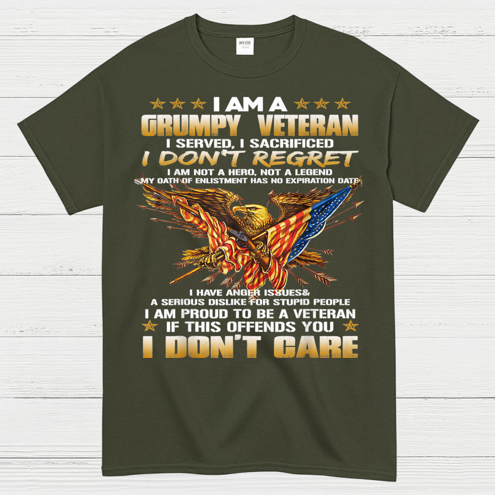 I Am A Grumpy Veteran T-Shirt