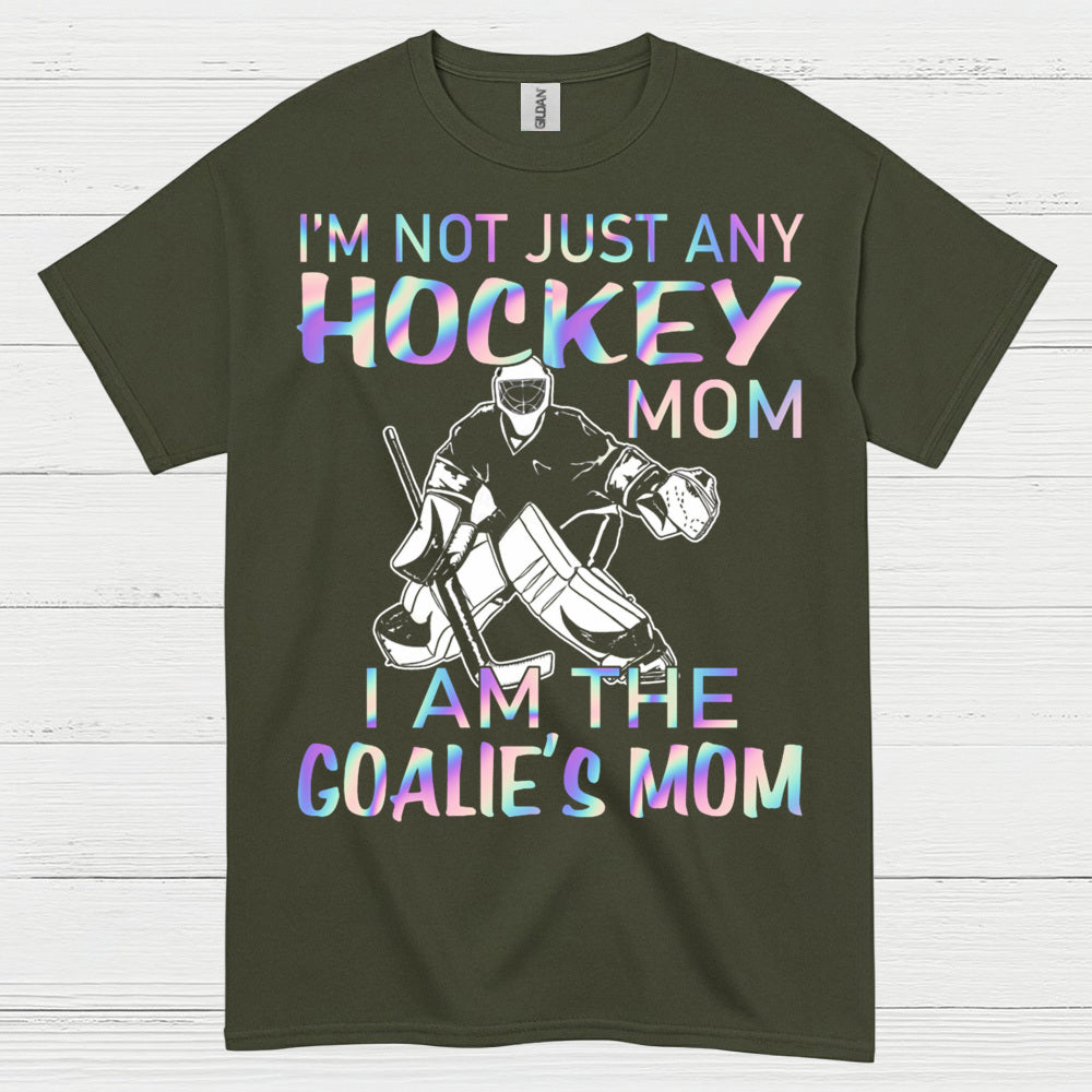 I’m The Goalie’s Mom Hockey T-Shirt
