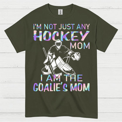 I’m The Goalie’s Mom Hockey T-Shirt