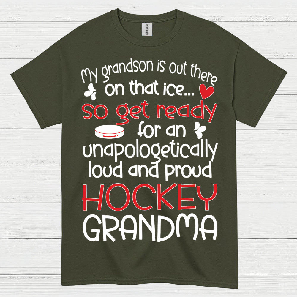 Loud And Proud Hockey Grandma T Shirt