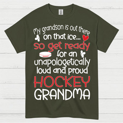 Loud And Proud Hockey Grandma T Shirt