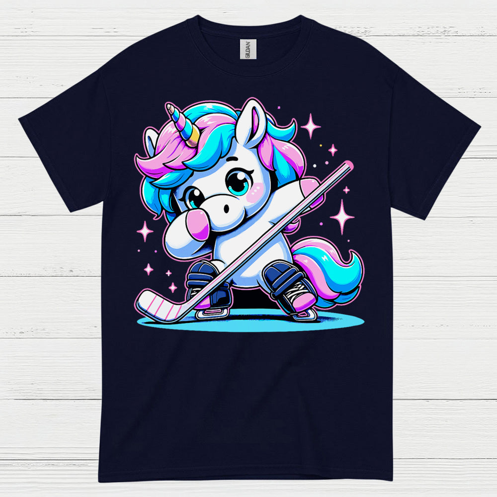 Cute Unicorn Hockey T-Shirt