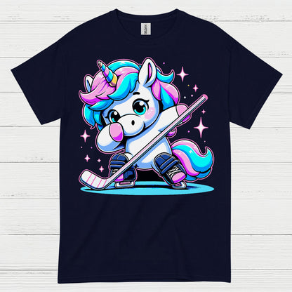 Cute Unicorn Hockey T-Shirt