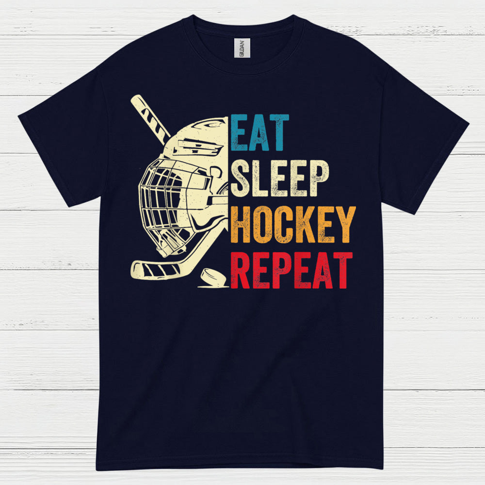 Eat Sleep Hockey Repeat T-Shirt