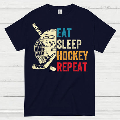 Eat Sleep Hockey Repeat T-Shirt