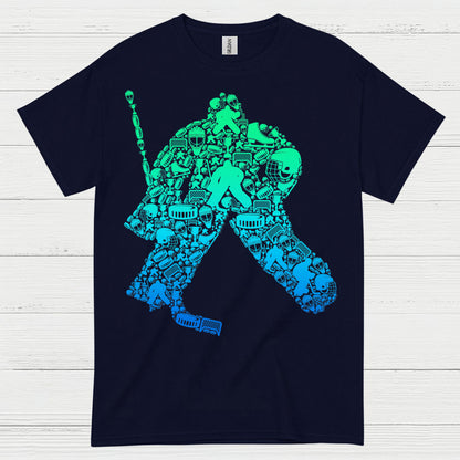 Hockey Goalie Silhouette T-Shirt
