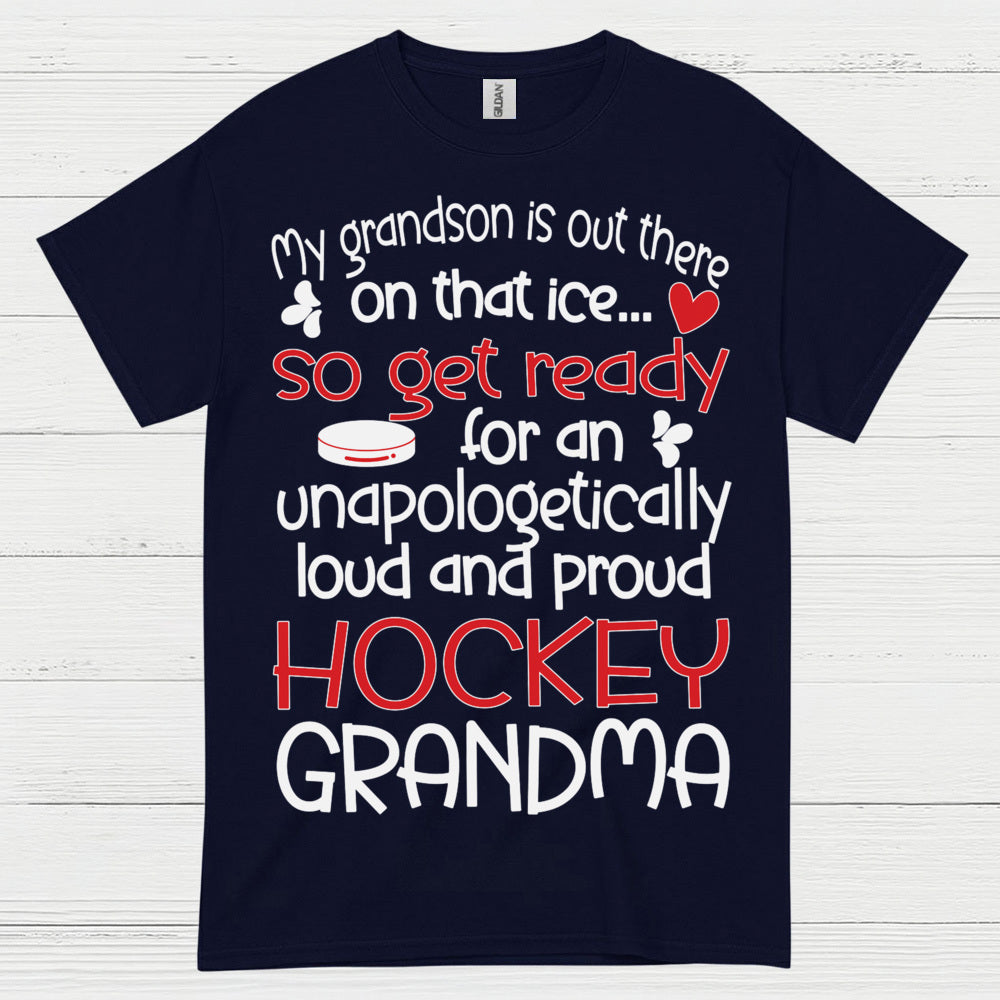 Loud And Proud Hockey Grandma T Shirt