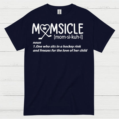 Momsicle Hockey Mom Definition T Shirt