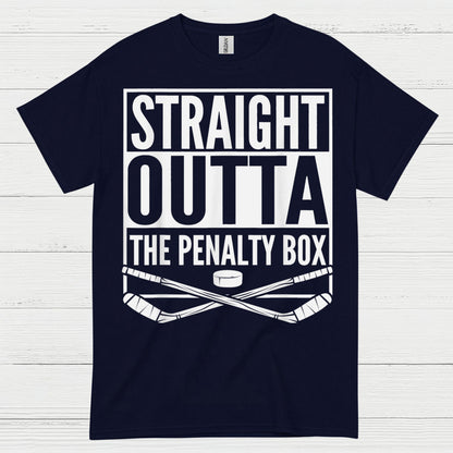 Straight Outta The Penalty Box Hockey T-Shirt