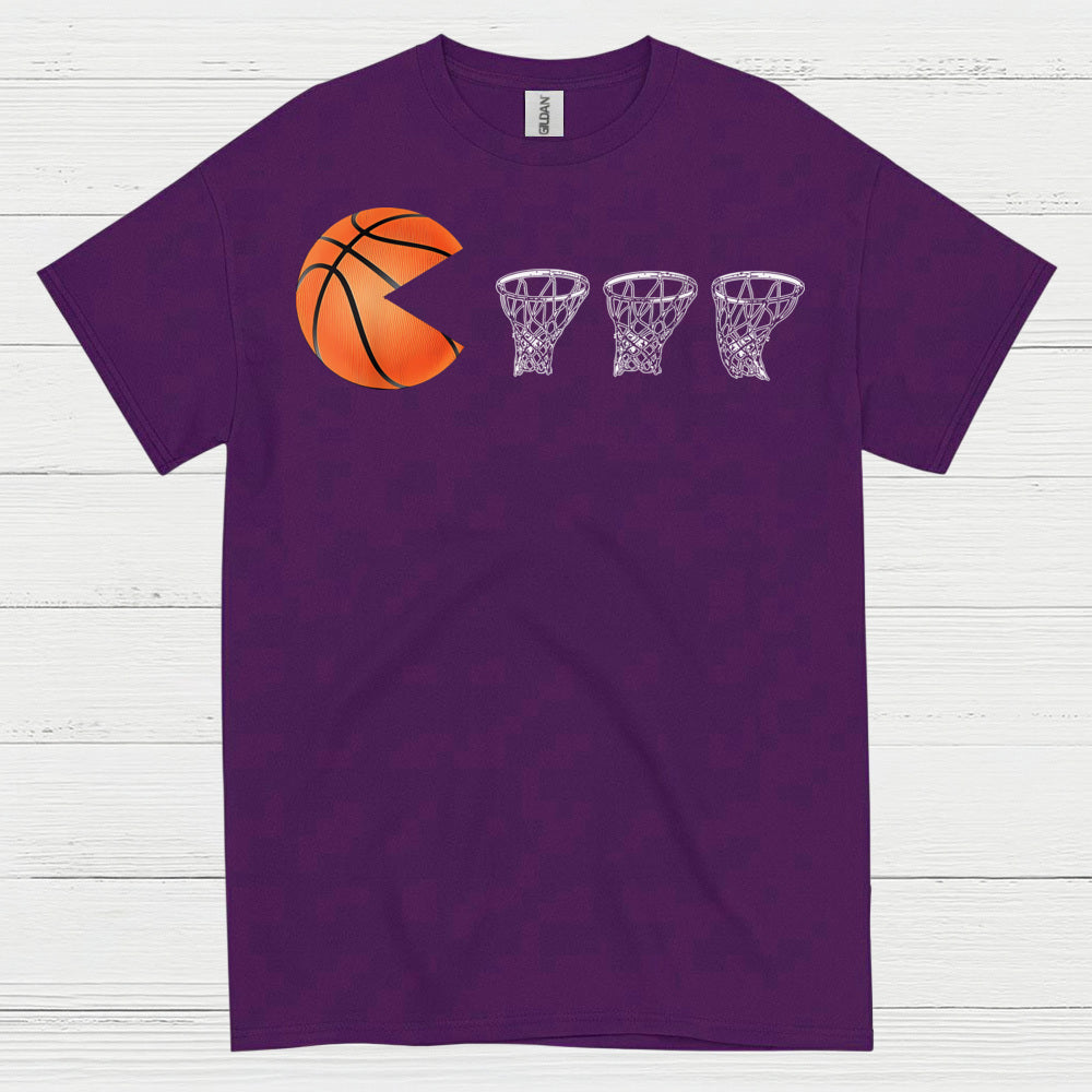 Basketball Pacman Hoops T Shirt