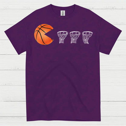 Basketball Pacman Hoops T Shirt