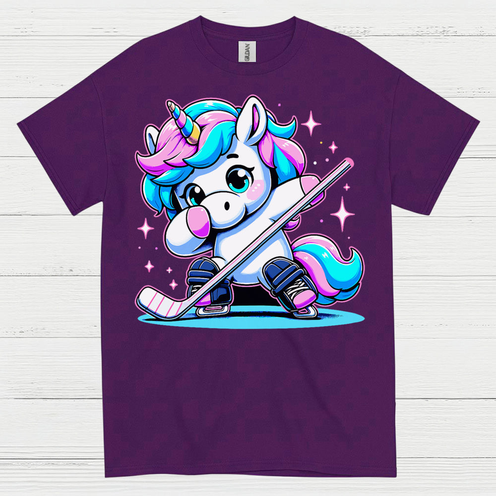 Cute Unicorn Hockey T-Shirt