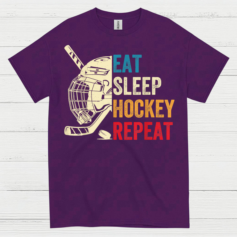 Eat Sleep Hockey Repeat T-Shirt