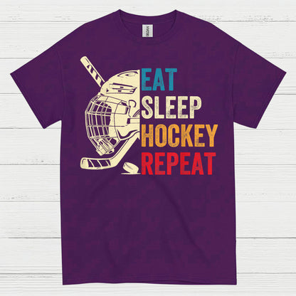 Eat Sleep Hockey Repeat T-Shirt