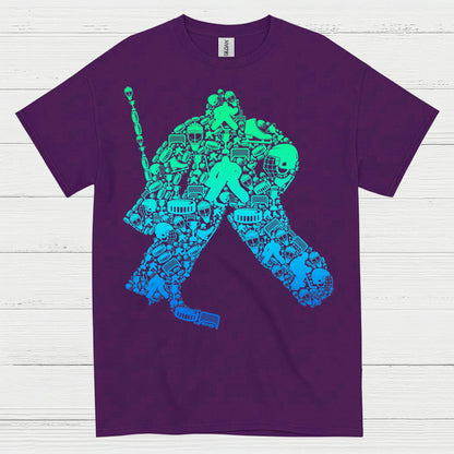 Hockey Goalie Silhouette T-Shirt