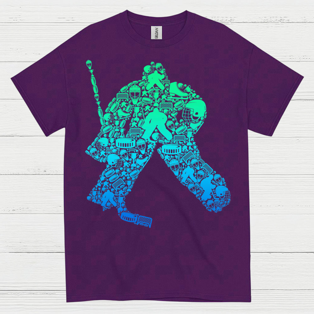 Hockey Goalie Silhouette T-Shirt