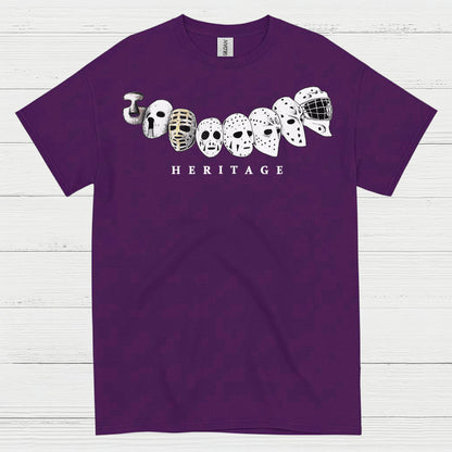 Hockey Heritage Goalie Mask Evolution T Shirt