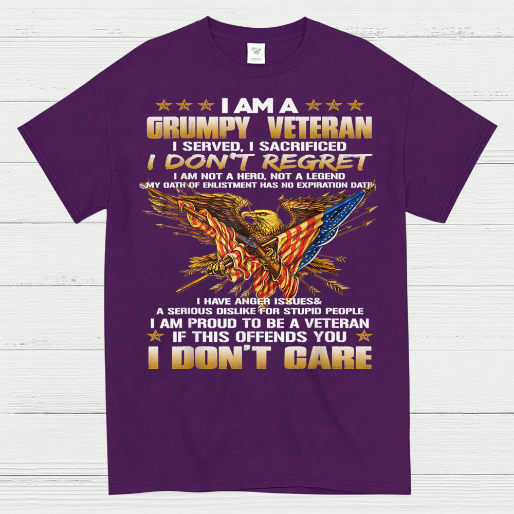 I Am A Grumpy Veteran T-Shirt