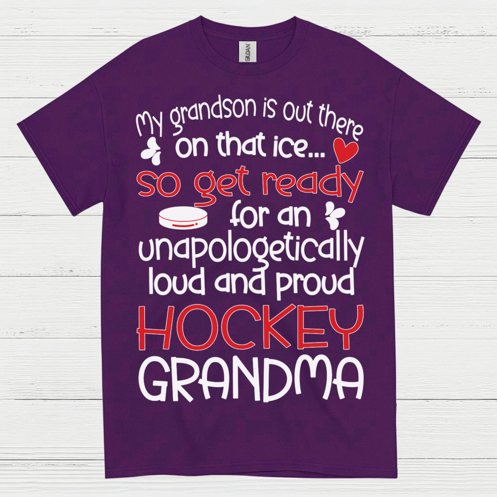 Loud And Proud Hockey Grandma T Shirt