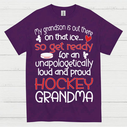 Loud And Proud Hockey Grandma T Shirt