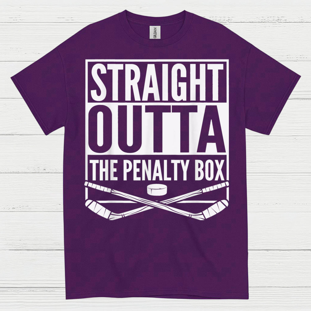 Straight Outta The Penalty Box Hockey T-Shirt