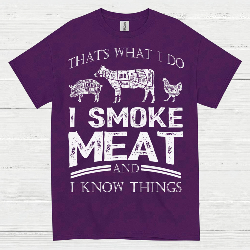 Smoke Meat BBQ T Shirt
