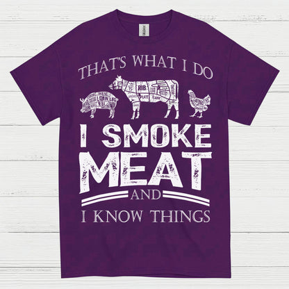 Smoke Meat BBQ T Shirt