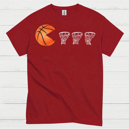 Basketball Pacman Hoops T Shirt