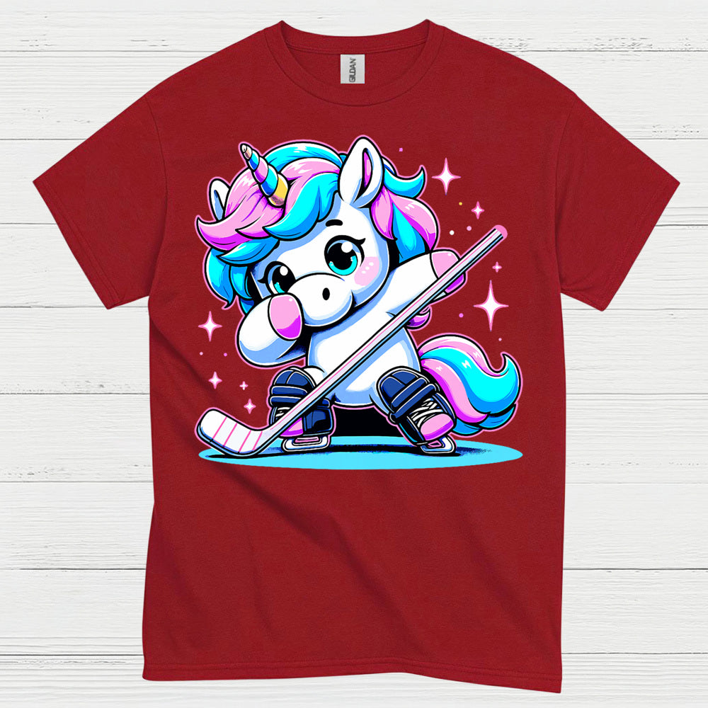 Cute Unicorn Hockey T-Shirt