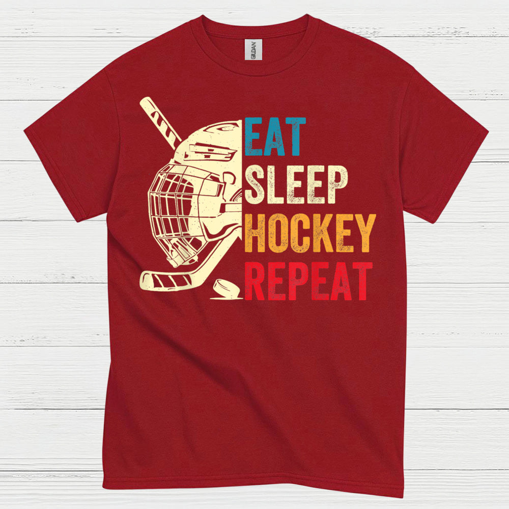 Eat Sleep Hockey Repeat T-Shirt