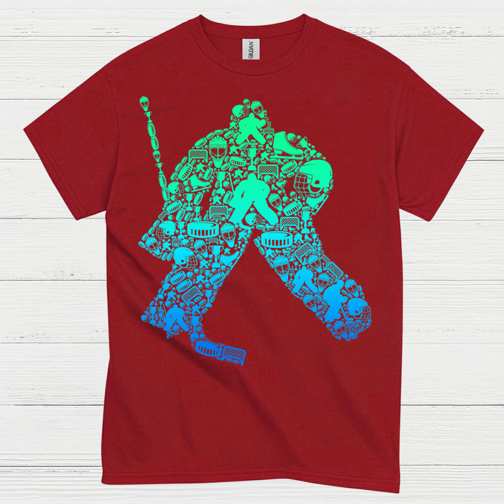 Hockey Goalie Silhouette T-Shirt