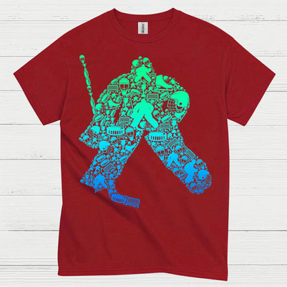 Hockey Goalie Silhouette T-Shirt