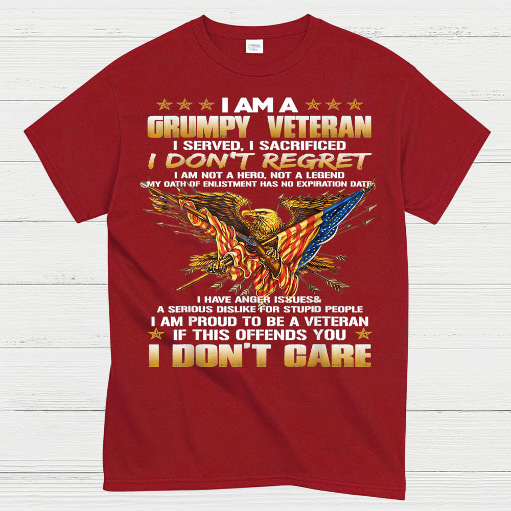 I Am A Grumpy Veteran T-Shirt