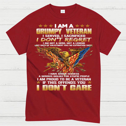 I Am A Grumpy Veteran T-Shirt