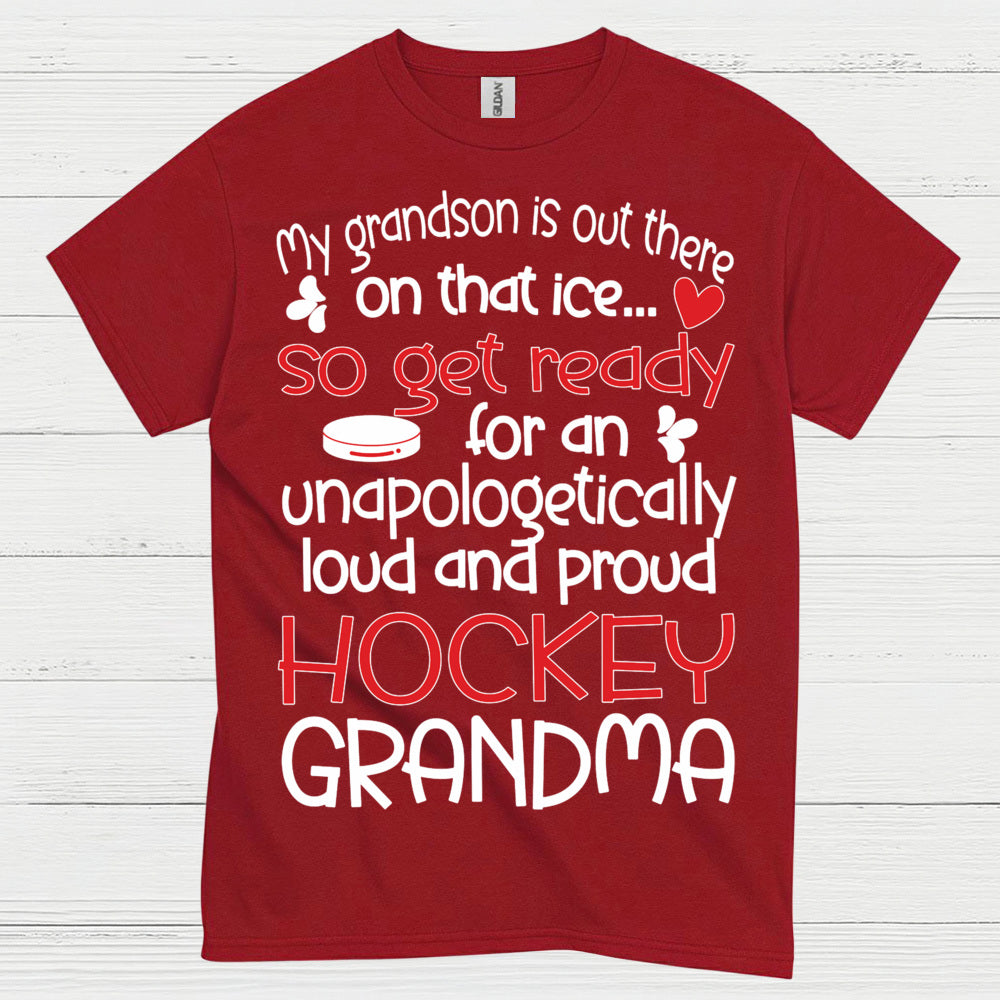 Loud And Proud Hockey Grandma T Shirt