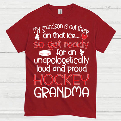 Loud And Proud Hockey Grandma T Shirt