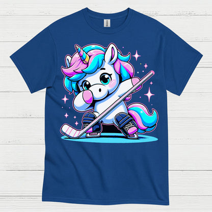 Cute Unicorn Hockey T-Shirt