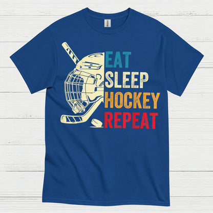 Eat Sleep Hockey Repeat T-Shirt