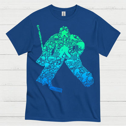 Hockey Goalie Silhouette T-Shirt