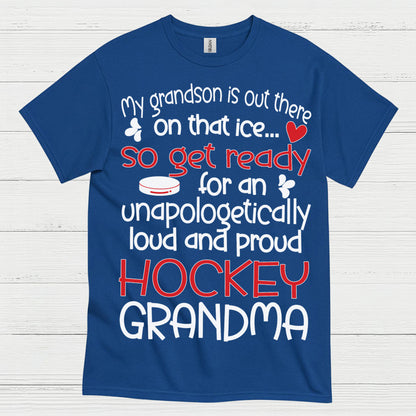 Loud And Proud Hockey Grandma T Shirt