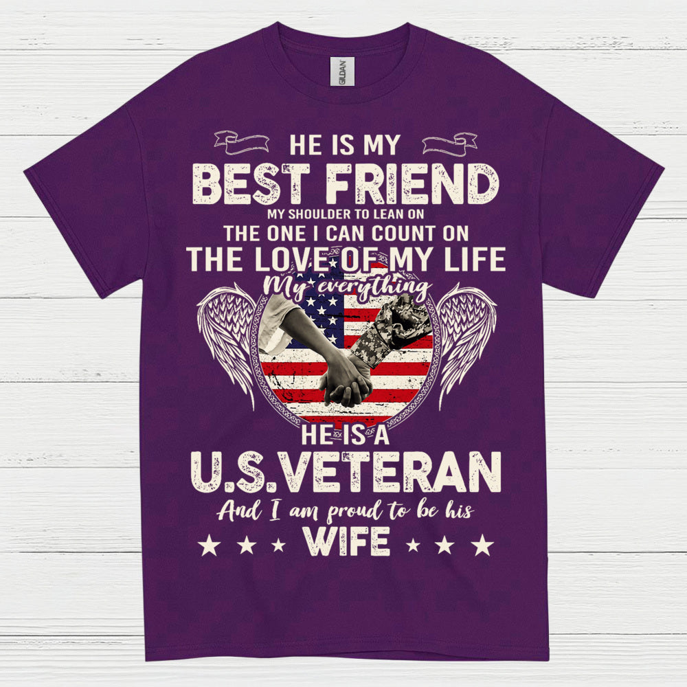 Proud Veteran Wife T-Shirt