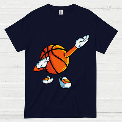 Dabbing Basketball Cartoon T Shirt