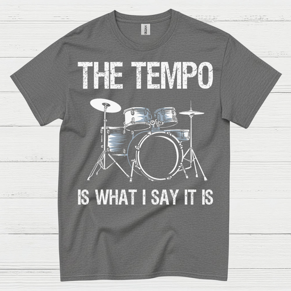 Tempo Boss Drummer T Shirt