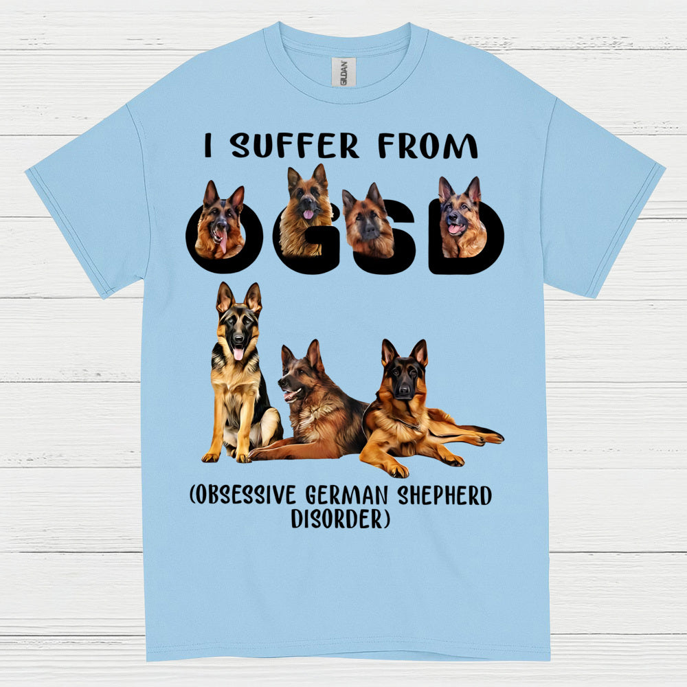 Funny German Shepherd OGSD Graphic T Shirt