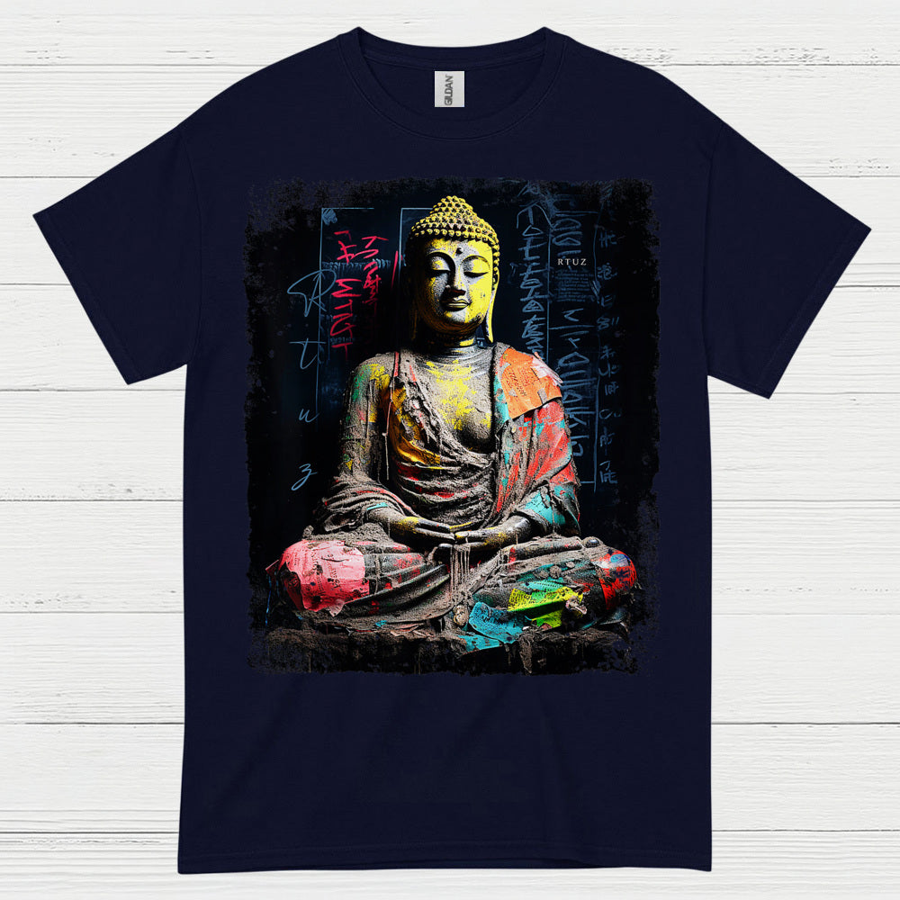 Urban Buddha Street Art T Shirt