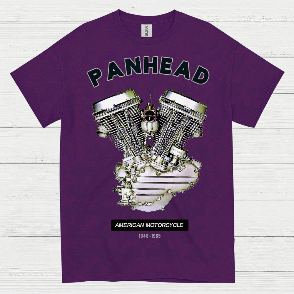 Panhead American Motorcycle Engine T Shirt