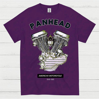 Panhead American Motorcycle Engine T Shirt