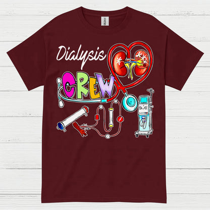 Dialysis Crew Support Awareness T Shirt