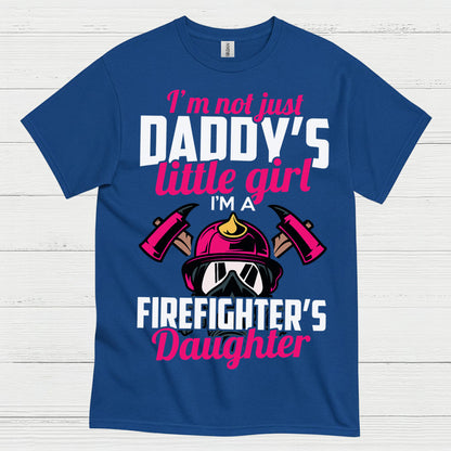 Firefighter’s Daughter Daddy’s Little Girl T Shirt